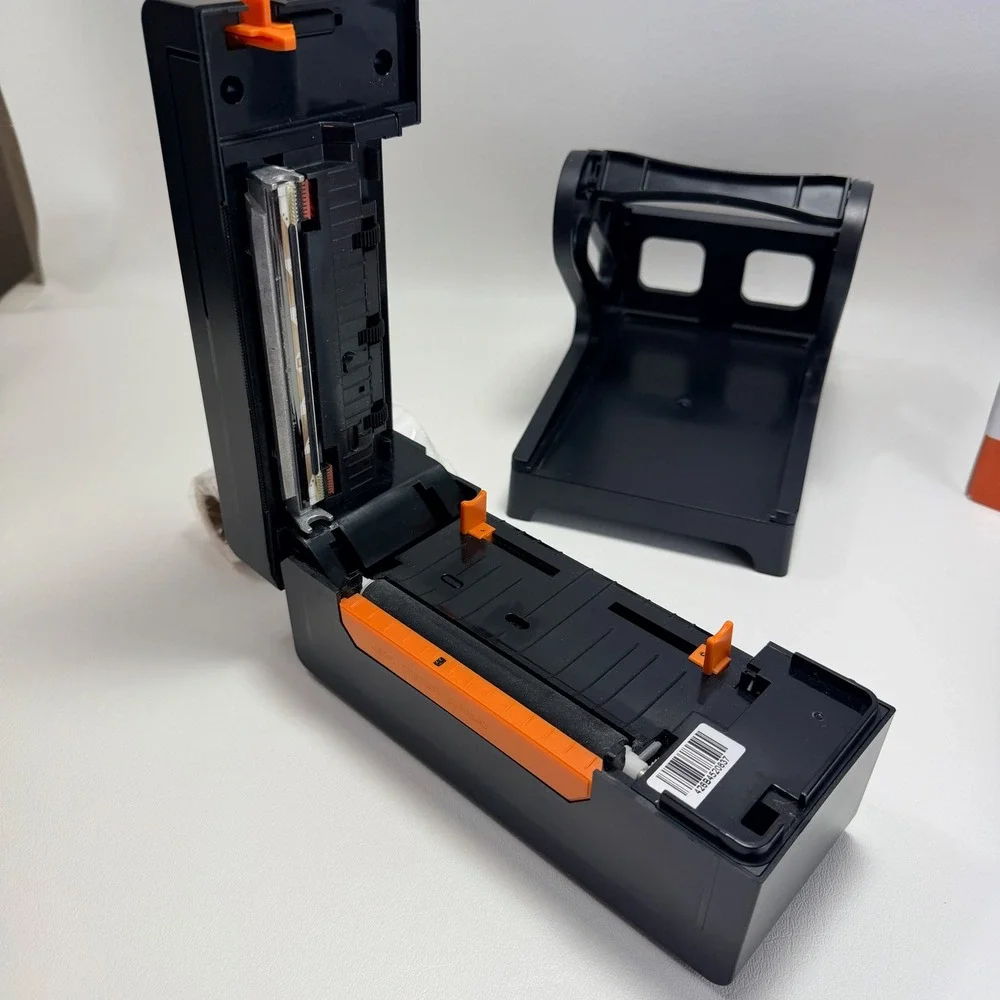 BEEPRT Thermal Label Printer with Holder Black USB or Blue Tooth